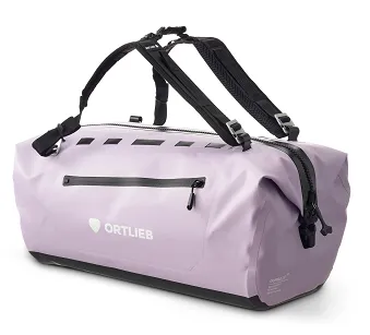 Torba ekspedycyjna Ortlieb Duffle Zip z funkcją plecaka – 40/60 L - lavender