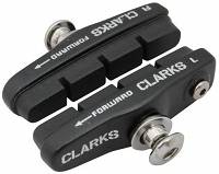 Klocki hamulcowe CLARK'S CPS459 SZOSA (Shimano 105, Ultegra, Dura-Ace, Warunki Suche, Obudowa aluminiowa) 55mm czarne