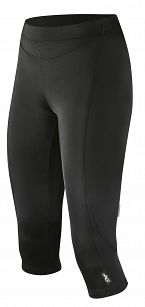 Damskie spodenki sportowe 3/4 Etape Terry - czarny roz. S  M XL