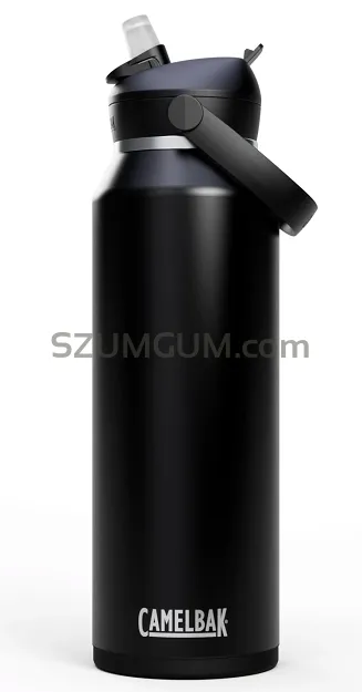 Butelka termiczna Camelbak Thrive Flip Straw Insulated SST 1,2 L / 40 oz - black