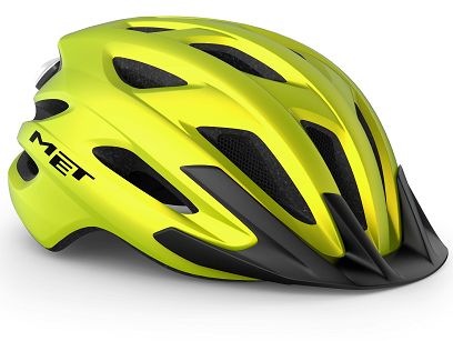 Kask MET Crossover II MIPS - Lime yellow metallic