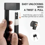 Zapięcie składane na kluczyk Rockbros 089 - 88 cm - 17