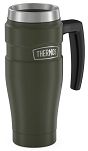 Kubek termiczny - Termokubek Thermos Style z uchwytem 470ml zieleń wojskowa - 4