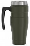 Kubek termiczny - Termokubek Thermos Style z uchwytem 470ml zieleń wojskowa - 5