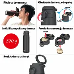 Mobilny termokubek Thermos Motion 750 ml - nierdzewny - 6