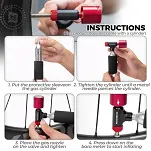 Rockbros CO2-A88G - mini pompka CO2 z manometrem - 14