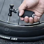 Pompka CO2 Rockbros TG-C8006 - black - 8