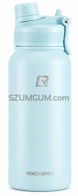 Butelka - bidon termiczny Rockbros 1.0L / 32 oz - błękitna