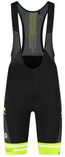 Spodenki kolarskie Rogelli GARA MOSTRO 2 z żelową wkładką, czarno-żółte