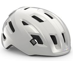 Kask rowerowy e-bike Met E-Mob - Biały white