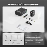 Mini pompka elektryczna Rockbros AS1 PRO - 120 PSI - 8