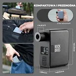 Mini pompka elektryczna Rockbros AS1 PRO - 120 PSI - 5