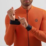 Bluza rowerowa Rogelli SIGNATURE z włókna premium - pomarańcz - 5