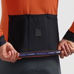 Bluza rowerowa Rogelli SIGNATURE z włókna premium - pomarańcz - 6