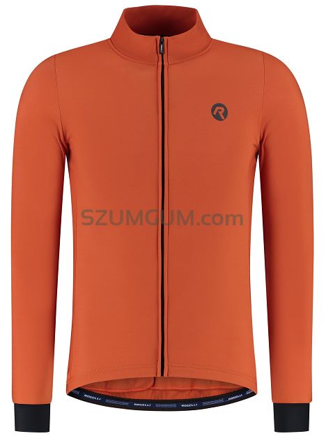Bluza rowerowa Rogelli SIGNATURE z włókna premium - pomarańcz