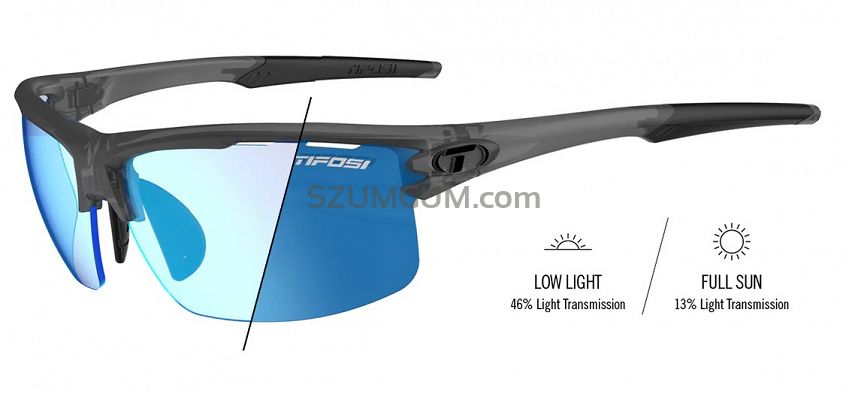 Okulary TIFOSI RIVET CLARION FOTOTEC satin vapor (1szkło Clarion Red FOTOCHROM 47%-13%)