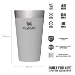 Szklanka, kubek, Kufel Stanley Adventure 0,47L - Biały - 4