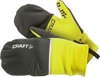 Rękawiczki CRAFT Hybrid Wheather Glove, czarno-żółte roz. 2XL