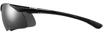 Okulary sportowe UVEX Sportstyle 223 - black matt / litemirror silver - 4