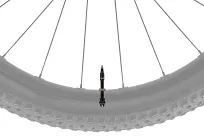 Zestaw zaworów Tubeless - Topeak TurboFlow Valve Kit  | SV (Presta) 45, 60, 80 mm, zwiększa przepływ do 300% - 2