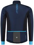Lekka kurtka softshell Rogelli RADIUS z oddychającymi panelami na lekką zimę, ciemnoniebieska - 2
