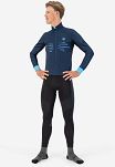 Lekka kurtka softshell Rogelli RADIUS z oddychającymi panelami na lekką zimę, ciemnoniebieska - 3