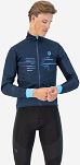 Lekka kurtka softshell Rogelli RADIUS z oddychającymi panelami na lekką zimę, ciemnoniebieska - 4