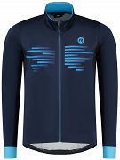 Lekka kurtka softshell Rogelli RADIUS z oddychającymi panelami na lekką zimę, ciemnoniebieska