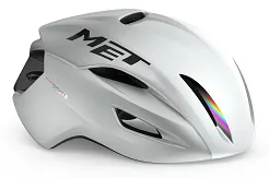 Kask szosowy MET Manta MIPS - white holographic glossy