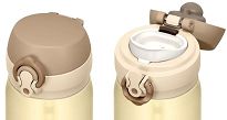 Mobilny termokubek Thermos 350ml kremowo-złoty - 3