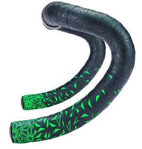 SUPACAZ Owijka Super Sticky Kush - Star Fade - Neon Green