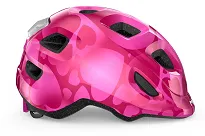 Kask dla najmłodszych MET Hooray MIPS - hearts różowy - 2