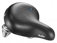 Siodło SELLEROYAL PREMIUM RELAXED 90st. DRIFTER SMALL STRENGTEX unisex żelowe + sprężyny-  Czarne - 8