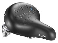 Siodło SELLEROYAL PREMIUM RELAXED 90st. DRIFTER SMALL STRENGTEX unisex żelowe + sprężyny-  Czarne - 8