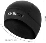 Uniwersalna ocieplana czapka sportowa Rockbros YPP016-BK - 3