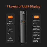 Lampka rowerowa Superfire BL12 - 4800mAh, USB - 12