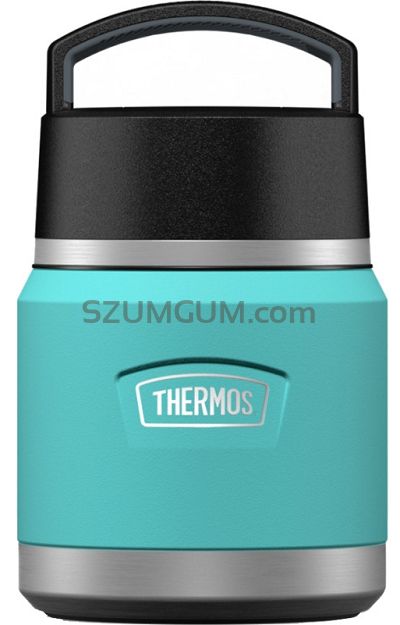 Termos obiadowy z łyżką Thermos Icon 355 ml - turkusowy