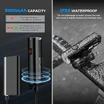 Przednia lampka Rockbros JHL1200 lm - 5