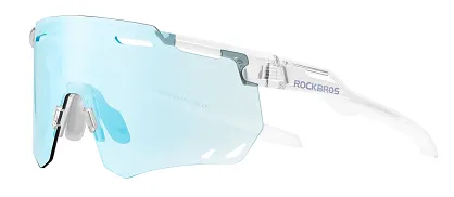 Okulary z fotochromem Rockbros SP323 - transparenty / niebieskie szkła