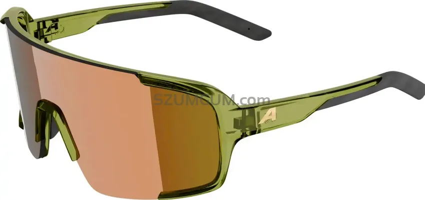 Alpina okulary LUMIN - GREEN- szkło gold