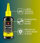 Olej do łańcucha WELDTITE E-bike  E-Lube 100ml (warunki suche i mokre) - 2