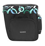 Sakwa rowerowa Roswheel Sahoo 30 L na bagażnik, czarno-zielona - 4