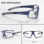 Okulary sportowe Rockbros SP216BK black/red - z fotochromem. - 5
