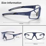 Okulary sportowe Rockbros SP216BK black/red - z fotochromem. - 5