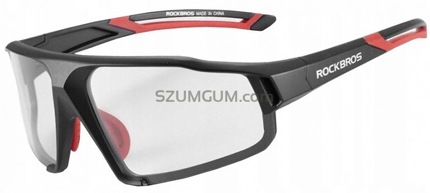 Okulary sportowe Rockbros SP216BK black/red - z fotochromem.
