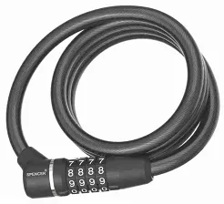 Wytrzymała linka spiralna na szyfr Spencer 10x1200cm