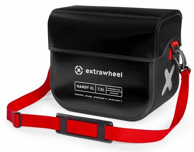 Torba na kierownicę Extrawheel Handy Polyester Black XL 7,5L