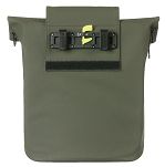 Torba rowerowa Basil City Shopper Vegan Leather, 16l, moss green - 5
