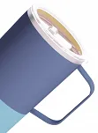 Kubek termiczny Asobu Tower z powłoką ceramiczną 590ml - pastel blue - 2