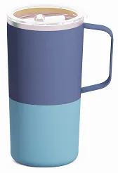 Kubek termiczny Asobu Tower z powłoką ceramiczną 590ml - pastel blue